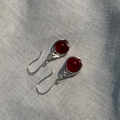 Silver Swirl Earrings