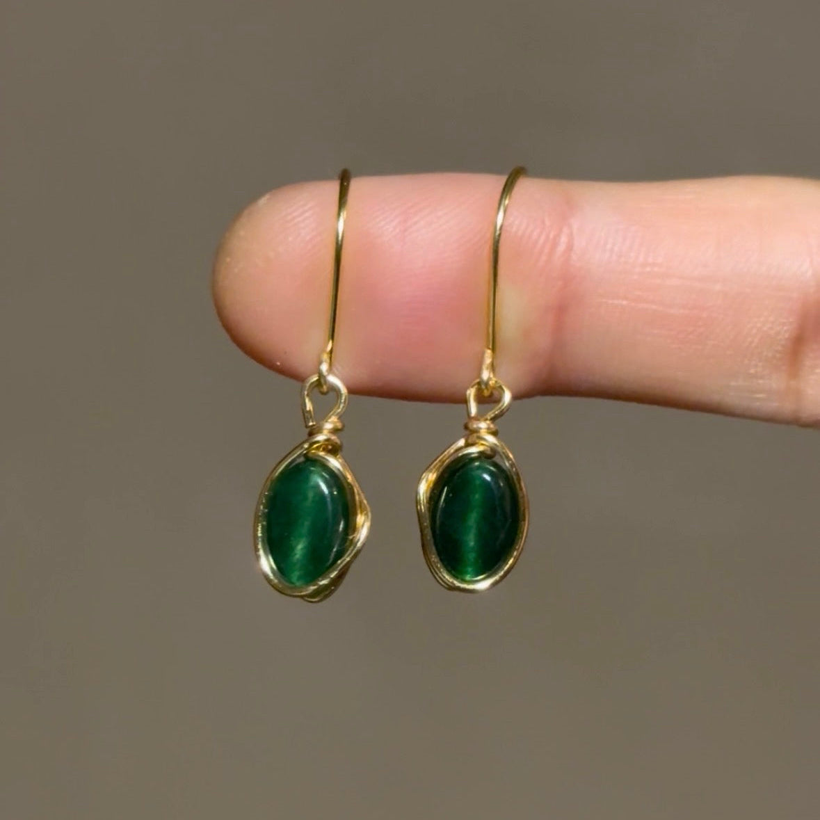 Emerald Moment Earrings